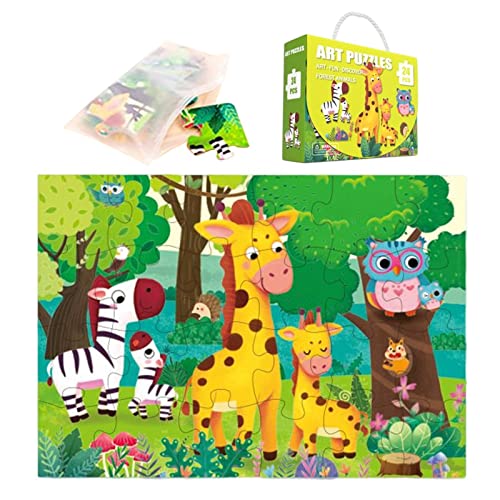 Puzzle für Kinder, Holz, große Größe, für Kinder, frühe Bildung, 60 Teile, -Puzzle, Lernspielzeug für Kleinkinder und ältere Kinder Delr Puzzle für Kinder, Holz, große Größe, für Kinder, frühe Bildung, 60 Teile, -Puzzle, Lernspielzeug für Kleinkinder und ältere Kinder Delr von delr
