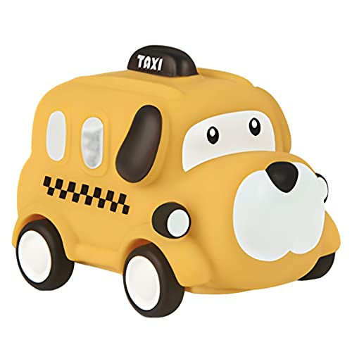 Soft Cars Spielzeug für Kleinkinder, Kleines Tierauto Baby -Spielzeugfahrzeuge, Badespielzeug für Jungen und Mädchen, Kleinkinder und Kindergeschenk, Sommerstrand und Poolaktivität Delr von delr