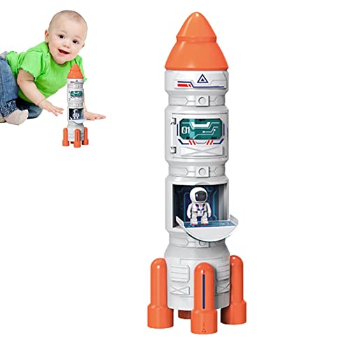 delr Astro-Spielzeug, Raumfahrzeug, Konstruktion, Weltraumraketen, , Raketen, Raumschiff für Kinder ab 3 Jahren, Lernspielzeug delr Astro-Spielzeug, Raumfahrzeug, Konstruktion, Weltraumraketen, , Raketen, Raumschiff für Kinder ab 3 Jahren, Lernspielzeug von delr