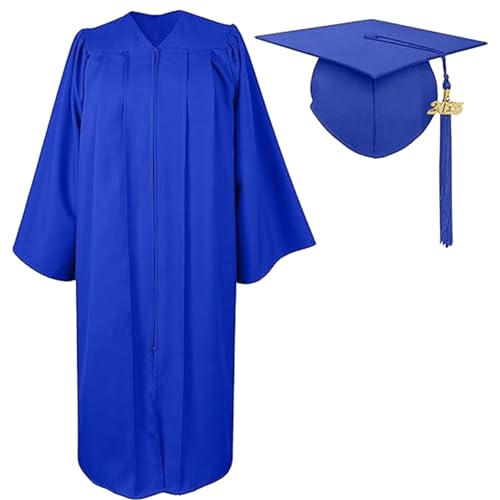 demaxiyad Abschlusskleid und Decke, Abschlusskleid für - Kleid mit Kaputzenset mit 2025 Quasten - Abschlussklasse 2025 Kleidung für die Zeremonie, blau, Medium demaxiyad Abschlusskleid und Decke, Abschlusskleid für - Kleid mit Kaputzenset mit 2025 Quasten - Abschlussklasse 2025 Kleidung für die Zeremonie, blau, Medium von demaxiyad