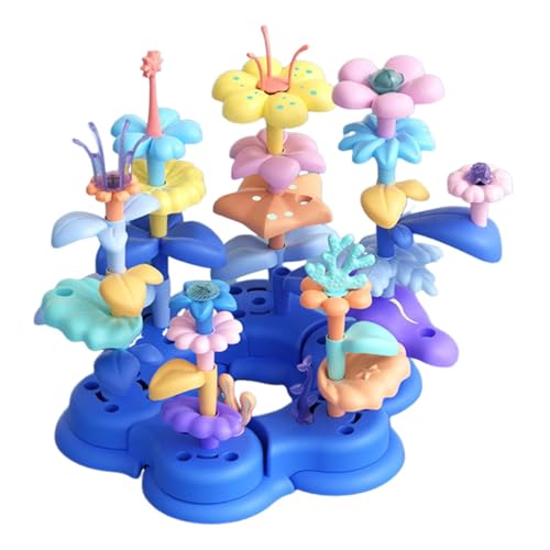 demaxiyad Coral Garden Bauspielzeug, Blöcke mit Meeresmotiv - Unterwasserwelt-Korallenspielzeug | Gebäude, Stapelspielzeug, Gehirnentwicklung, pädagogisch, 41X, für Kindergarten-Kinderspielzeug von demaxiyad