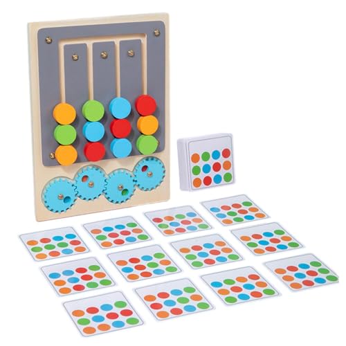 demaxiyad Farbanpassungs -Puzzlespielzeug, Farbe und Formpassungsspiel | Tragbare Hirnteaser -Rätsel,Bunte Kinderreisespiele, passende Spiele für, Mädchen von demaxiyad