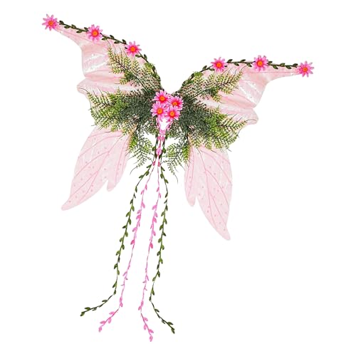 demaxiyad Feenflügel für Erwachsene | Feenkostüm für Erwachsene – Damenmode für Gartenparty, Weihnachten, Markt, Festlich, Bühnenshow, Pride-Party, Cosplay demaxiyad Feenflügel für Erwachsene | Feenkostüm für Erwachsene – Damenmode für Gartenparty, Weihnachten, Markt, Festlich, Bühnenshow, Pride-Party, Cosplay von demaxiyad