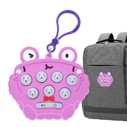 demaxiyad Fidget Toy für schnelles Schieben, Pop Bubble Fidget, elektronisches Bubble Pop-Spielzeug, tragbar, niedliches Spielzeug mit Schnellschub, zur Verbesserung der Feinmotorik demaxiyad Fidget Toy für schnelles Schieben, Pop Bubble Fidget, elektronisches Bubble Pop-Spielzeug, tragbar, niedliches Spielzeug mit Schnellschub, zur Verbesserung der Feinmotorik von demaxiyad