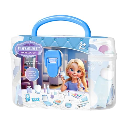 demaxiyad Make-up-Set für Spielzeug, Make-up-Set – Make Play House Set, Spielzeug für den Innenbereich mit schöner Aufbewahrungsbox für Weihnachten, Geburtstag, Tag für Neujahr demaxiyad Make-up-Set für Spielzeug, Make-up-Set – Make Play House Set, Spielzeug für den Innenbereich mit schöner Aufbewahrungsbox für Weihnachten, Geburtstag, Tag für Neujahr von demaxiyad