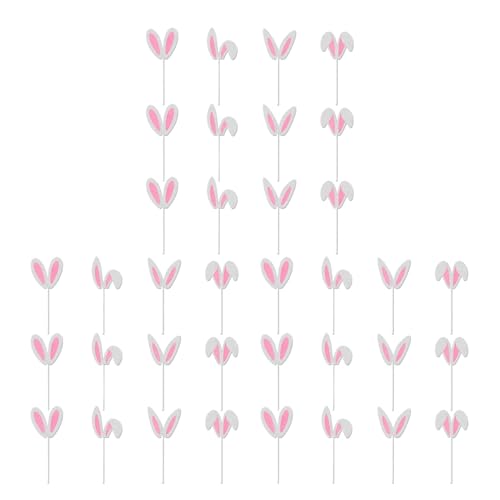 demaxiyad Ostern Cupcake Topper, Kuchen Topper,Niedliche Hasenohren Cake Topper Bunny Cake Topper,Osterhasen Deko,Osterhase Deko,Osterkuchen Dekoration demaxiyad Ostern Cupcake Topper, Kuchen Topper,Niedliche Hasenohren Cake Topper Bunny Cake Topper,Osterhasen Deko,Osterhase Deko,Osterkuchen Dekoration von demaxiyad