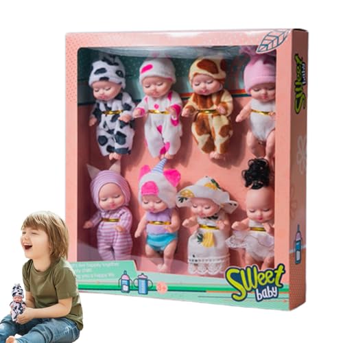 demaxiyad Reborn-Puppe,Reborn-Puppen Mädchen,Realistisches Puppenspielzeug - Wiedergeborene Babypuppen Mädchenbabypuppen Realistische Babypuppen für Kinder im Alter von 3–5 Jahren von demaxiyad