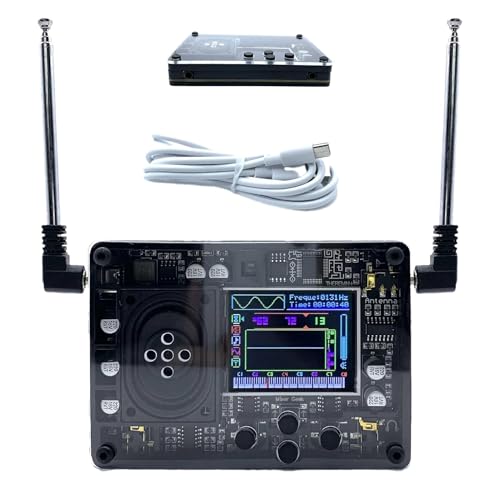 demaxiyad Seltsame Instrumente für Erwachsene,Theremin-Musikinstrument,OLED-Bildschirm Kleines elektronisches kreatives Musikinstrument - Tastaturinstrument mit kleinem OLED-Bildschirm und Mehreren von demaxiyad