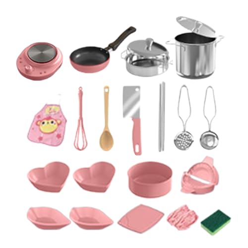 demaxiyad Spielzeug Küchenzubehör - Kochspielzeug,Realistisches Lernspielzeug Kochgeschirr Set für Rollenspiel Kindergarten Klassenzimmer Kinderzimmer demaxiyad Spielzeug Küchenzubehör - Kochspielzeug,Realistisches Lernspielzeug Kochgeschirr Set für Rollenspiel Kindergarten Klassenzimmer Kinderzimmer von demaxiyad