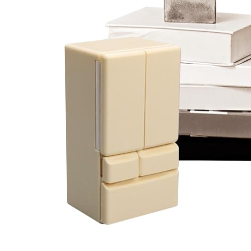 demaxiyad Spielzeug-Kühlschrank, 1:12, klein, klein, Heimdekoration, für Möbel, simulierte Spielszene, spielen zu Hause demaxiyad Spielzeug-Kühlschrank, 1:12, klein, klein, Heimdekoration, für Möbel, simulierte Spielszene, spielen zu Hause von demaxiyad