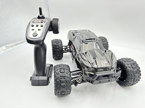 dexinco 1:14 Ferngesteuertes Auto, 55 km/h Hochgeschwindigkeits RC Auto, Wasserdichter 4x4 Hobby RC Monster Truck, 2000 mAh Akku, Konkurrenzfähig mit Bürstenlosen Ferngesteuerte Fahrzeug von dexinco