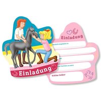 Bibi und Tina Einladungen, 6er von dh-konzept