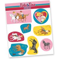 Stickerbogen "Bibi & Tina" mit 8 Stickern von dh-konzept