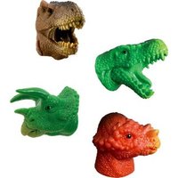 DIE SPIEGELBURG 13302 Dinosaurier Fingerpuppe und Stifte-Topper T-Rex World sortiert von die spiegelburg