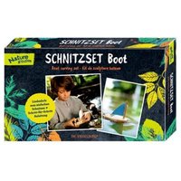 DIE SPIEGELBURG 13885 Schnitzset Boot Nature Zoom von die spiegelburg