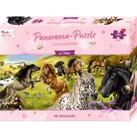 DIE SPIEGELBURG 18600 Panorama-Puzzle 250 Teile - Pferdefreunde DIE SPIEGELBURG 18600 Panorama-Puzzle 250 Teile - Pferdefreunde von die spiegelburg