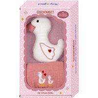 DIE SPIEGELBURG 18734 Geschenkset Gans, rosa - BabyGlück DIE SPIEGELBURG 18734 Geschenkset Gans, rosa - BabyGlück von die spiegelburg