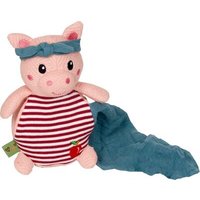 DIE SPIEGELBURG 21846 Kuscheltier mit Schnuffeltuch Schwein - Little Wonder von die spiegelburg