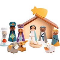 DIE SPIEGELBURG 22075 Holzkrippe - Winterzauber im Weihnachtswald DIE SPIEGELBURG 22075 Holzkrippe - Winterzauber im Weihnachtswald von die spiegelburg