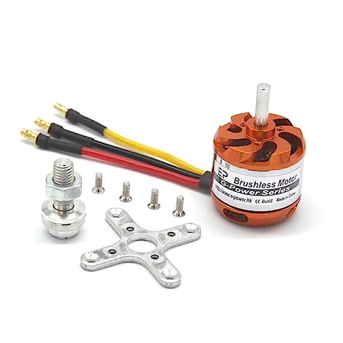 dijiusidy D3536 750/910/1000/1250/1450KV FPV Brushless Motor 5mm Welle 3548MM RC Flugzeug Hubschrauber Outrunner Zubehör, 1450 kV, 1450 kV von dijiusidy