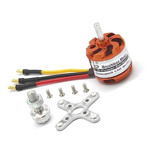 dijiusidy D3536 750/910/1000/1250/1450KV FPV Brushless Motor 5mm Welle 3548MM RC Flugzeug Hubschrauber Outrunner Zubehör, 750 kV, 750 kV von dijiusidy