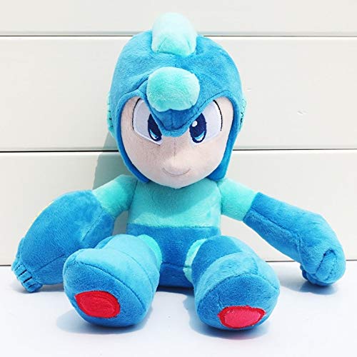 dingtian Plüsch-Spielzeug für Anime Rockman Megaman Plüschpuppen 27 cm für Geburtstagsgeschenke für Kinder von dingtian