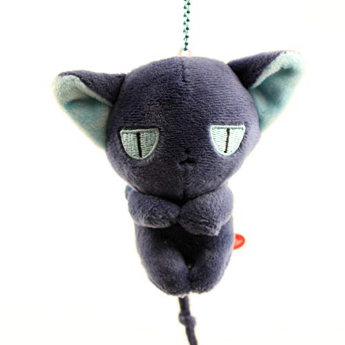 dingtian Plüschtier 10 cm Anime Plüschtiere Puppe Plüsch Schlüsselanhänger Anhänger Mini Gefüllte Puppen Geschenk für Kinder Damen von dingtian