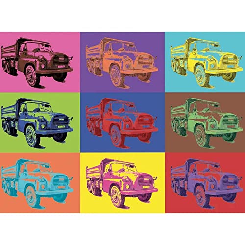 Puzzle 1000 pièces : Pop Art Tatra von dino