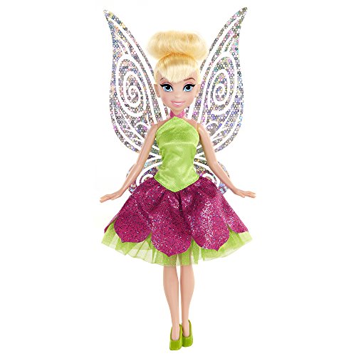 Disney Fairies Classic Tink with Dress Doll, Pink/Green von Disney