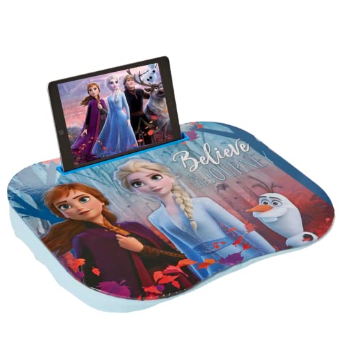 Disney Frozen 2 Girls Lap Desk with Tablet Holder, Pillow and Frozen Notebook von disney