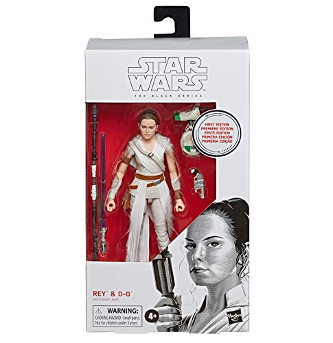 Star Wars The Black Series Rey and D-O Toy First Edition 6-Inch Figure von disney