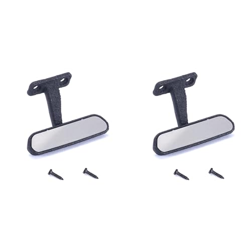 dissot 2 x für D12 1/10 RC Truck Auto Upgrade Teile Edelstahl Simulation Rückspiegel Dekoration Zubehör dissot 2 x für D12 1/10 RC Truck Auto Upgrade Teile Edelstahl Simulation Rückspiegel Dekoration Zubehör von dissot