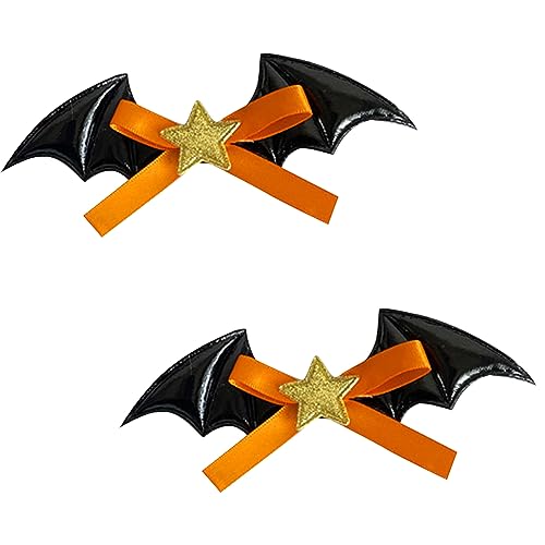 divuukyi Gothic Halloween Haarspange Mädchen Choker Bowlers Hut Fledermaus Flügel Halloween Kopfschmuck Kopfbedeckung Nackenband Kragen von divuukyi