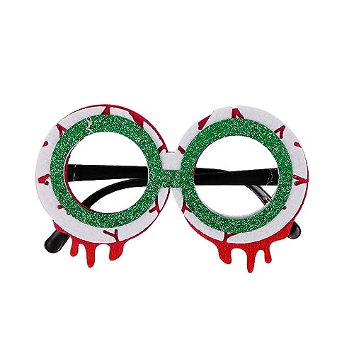 divuukyi Lustige Halloween-Brille, Kürbis-Brille, Cosplay-Requisiten, Party-Dekoration, Neuheit, Brillen, Halloween-Kostüm, Foto-Requisiten von divuukyi