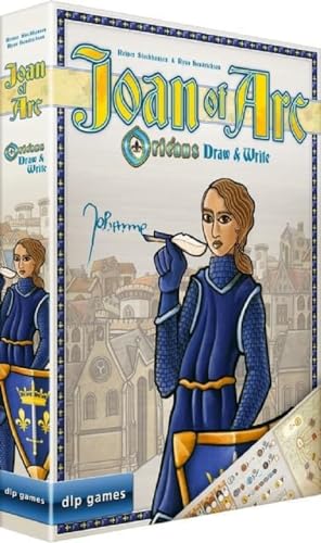 dlp Games DLP01070 Joan of Arc - Orléans Draw & Write (Englische Ausgabe) Brettspiele von dlp games