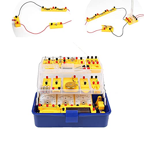 Grundlegende Ausrüstung für elektrische Experimente Physikalische Elektrizität Elektromagnetismus Elektrothermisches Kit Unterrichtshilfen von dmartN