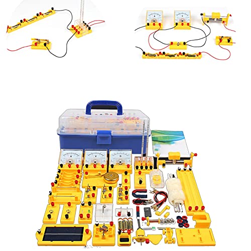 Grundlegender Schaltkreis, Elektrizität, Magnetismus, Lernset, Physikhilfen, Lernspielzeug für Kinder, DIY-Montageexperiment, Lehrmittel von dmartN