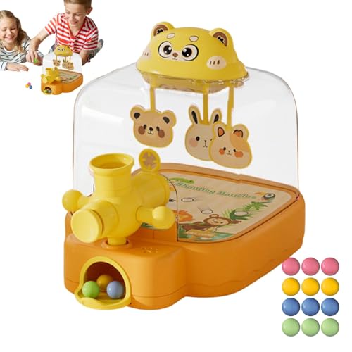 dmqdu Flipper für Flipper-Spiel, Reaktionstrainingsspielzeug – lustiges Reaktionstrainingsspielzeug für frühes Lernen, Flipper-Spielmaschine, niedlicher Bär für 3 Jahre und dmqdu Flipper für Flipper-Spiel, Reaktionstrainingsspielzeug – lustiges Reaktionstrainingsspielzeug für frühes Lernen, Flipper-Spielmaschine, niedlicher Bär für 3 Jahre und von dmqdu