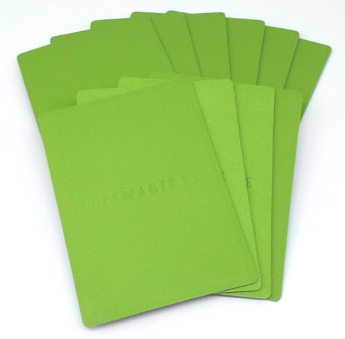 docsmagic.de 10 Premium Deck Divider for Storage Flip Tray Box Light Green - Kartentrenner Hellgrün von docsmagic.de