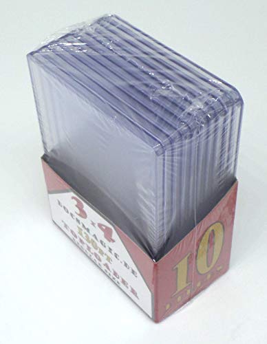 docsmagic.de 10 Toploader Extra Thick 130pt - 3" x 4" - Standard Size - 70 x 96 von docsmagic.de