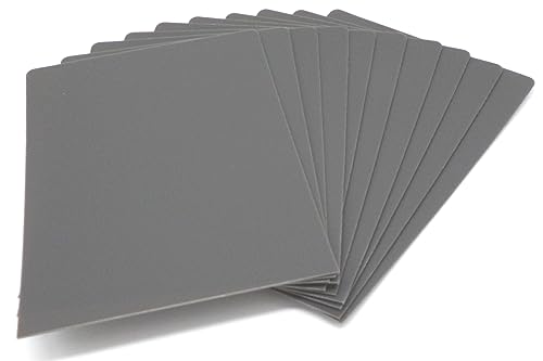 docsmagic.de 10 Trading Card Deck Divider Silver - Kartentrenner Silber - 68 x 97 mm von docsmagic.de