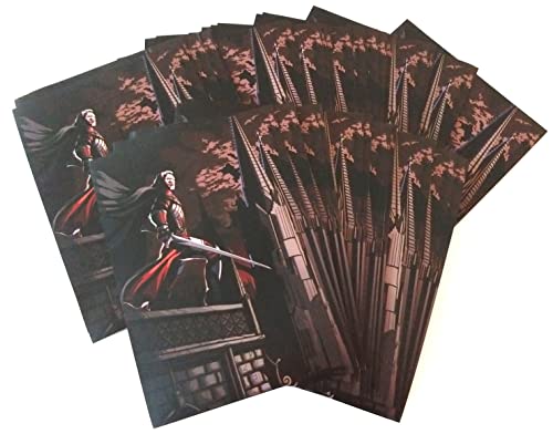 docsmagic.de 100 Art Card Sleeves Vampires Theme - 66 x 91 mm Standard Size MTG PKM von docsmagic.de