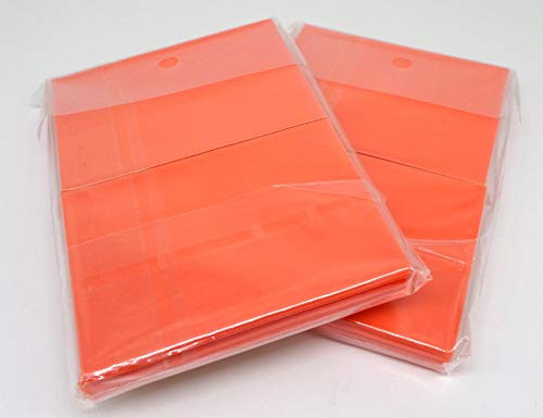 docsmagic.de 2 x 100 Mat Orange Card Sleeves Standard Size 66 x 91 - Kartenhüllen - PKM MTG von docsmagic.de