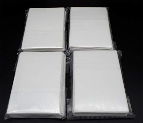 docsmagic.de 4 x 60 Mat White Card Sleeves Small Size 62 x 89 - YGO CFV - Mini Kartenhüllen Weiss von docsmagic.de