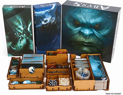 docsmagic.de Organizer Insert for Abyss Board Game Box - Einsatz von docsmagic.de