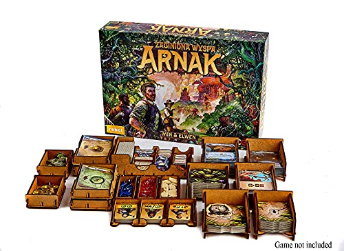 docsmagic.de Organizer Insert for Lost Ruins of Arnak Box - Einsatz von docsmagic.de