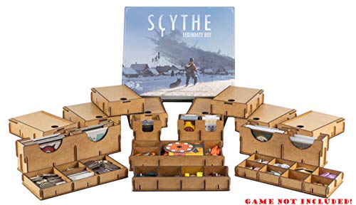 docsmagic.de Organizer Insert for Scythe Legendary Box - Einsatz von docsmagic.de