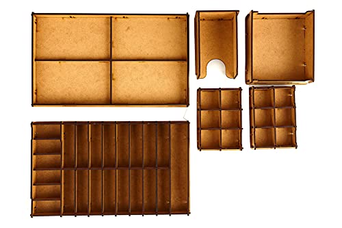 docsmagic.de Organizer Insert for The Quacks of Quedlinburg Box - Einsatz von docsmagic.de