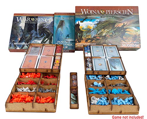 docsmagic.de Organizer Insert for War of The Ring 2nd Edition - Box Einsatz von docsmagic.de