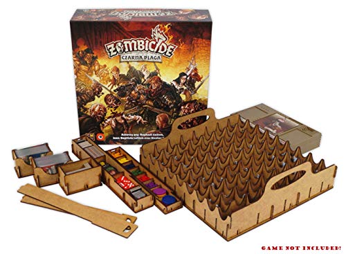 docsmagic.de Organizer Insert for Zombicide Black Plague Box - Einsatz von docsmagic.de